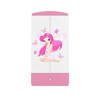 Schrank Babydreams rosa - Fee 1