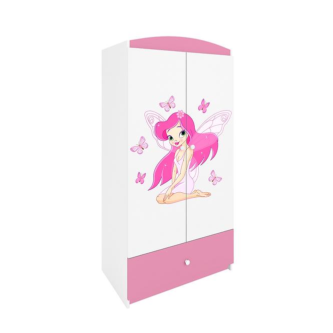 Schrank Babydreams rosa - Fee 1