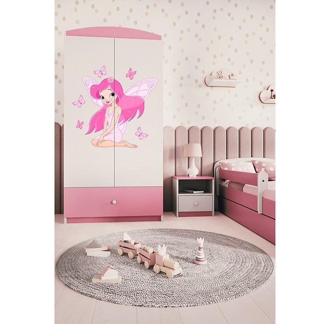 Schrank Babydreams rosa - Fee 1