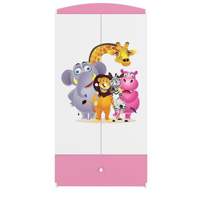 Schrank Babydreams rosa - Zoo