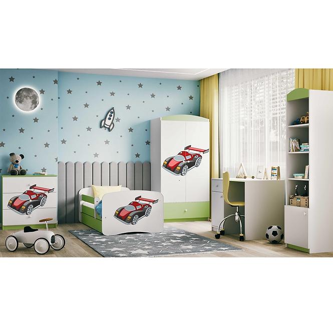 Schrank Babydreams grün - Auto