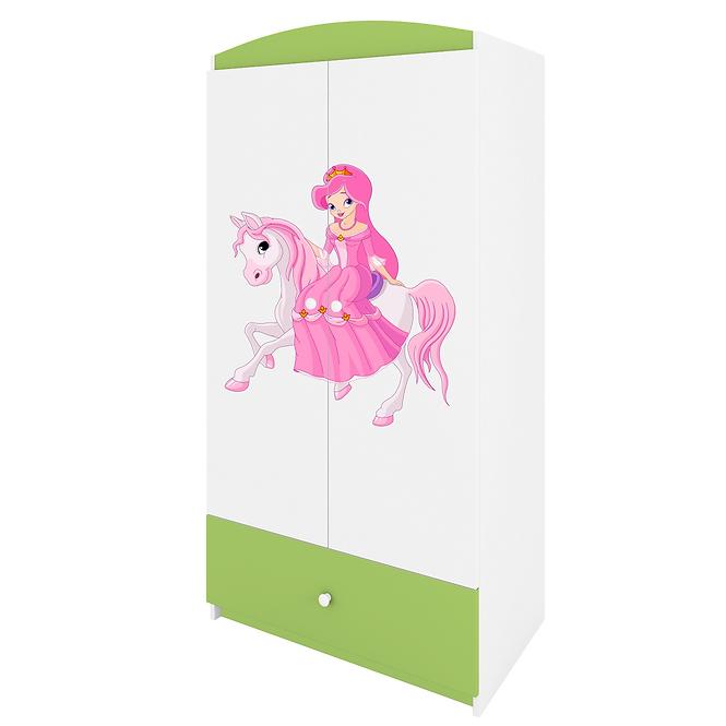 Schrank Babydreams grün - Prinzessin 1