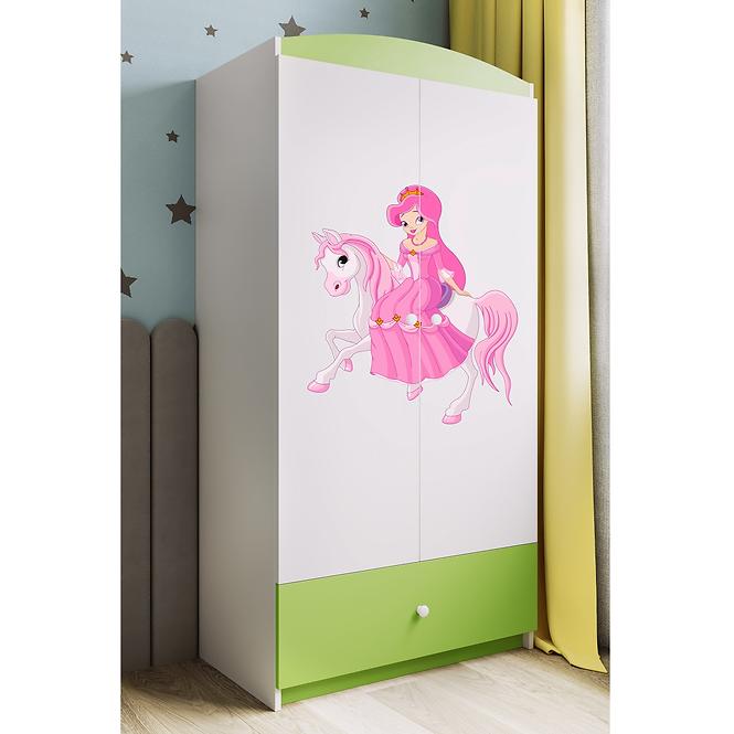 Schrank Babydreams grün - Prinzessin 1