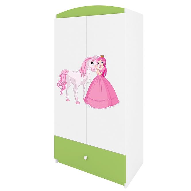 Schrank Babydreams grün - Prinzessin 2