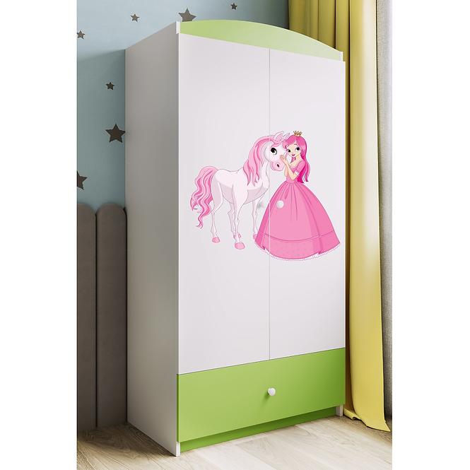 Schrank Babydreams grün - Prinzessin 2