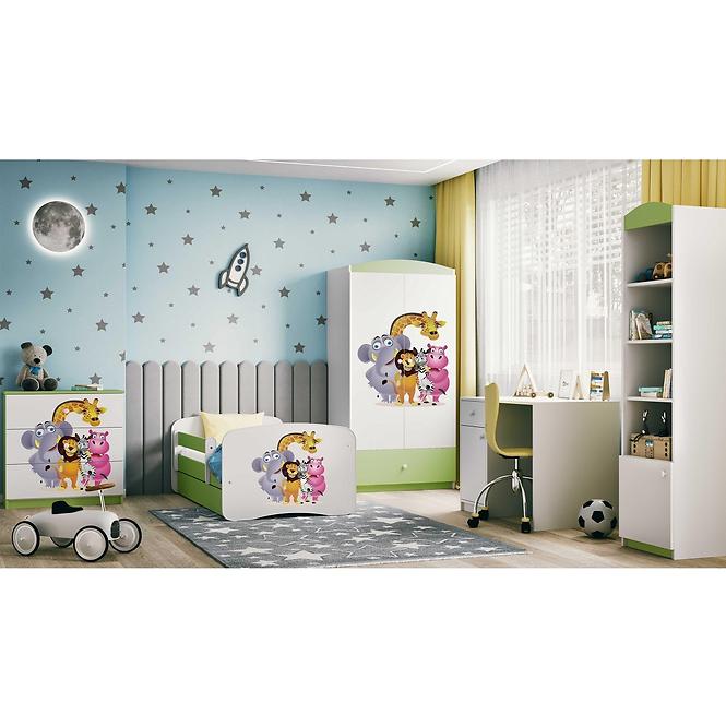 Schrank Babydreams grün - Safari