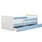 Kinderbett Tomi+M blau 80x140,3