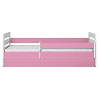 Kinderbett Tomi+M rosa 80x140