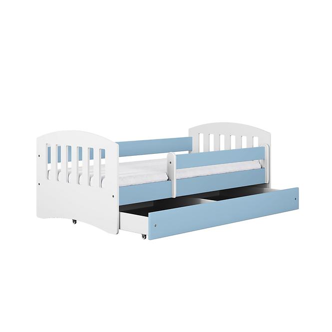 Kinderbett Classic 1 blau 80x140 