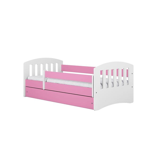 Kinderbett Classic 1 rosa 80x140 