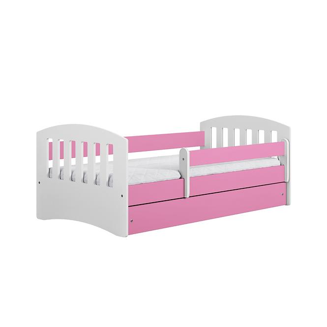 Kinderbett Classic 1 rosa 80x140 