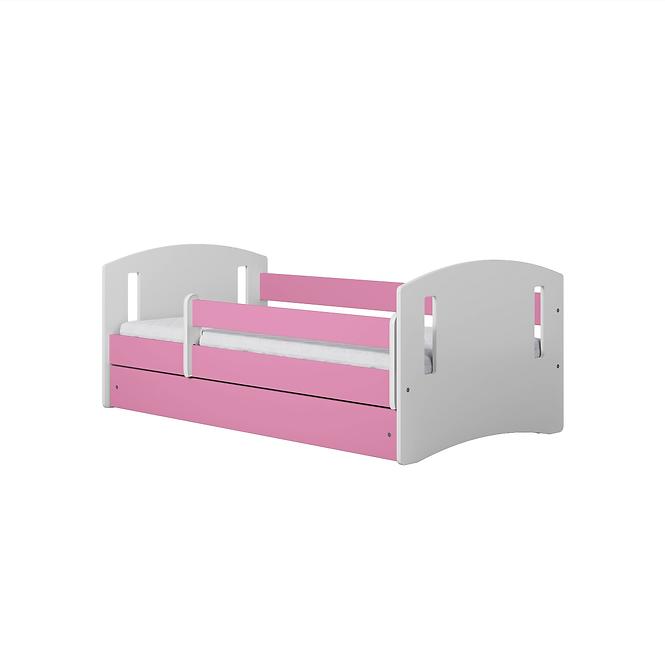 Kinderbett Classic 2 rosa 80x140 