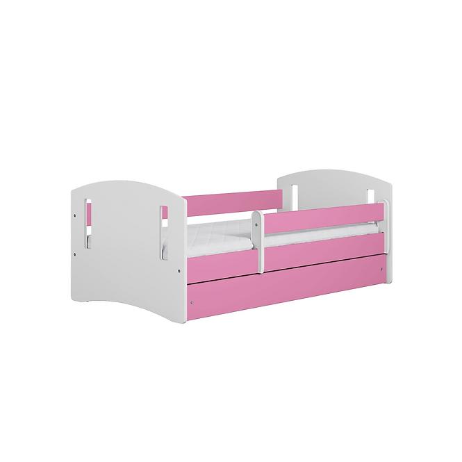 Kinderbett Classic 2 rosa 80x140 