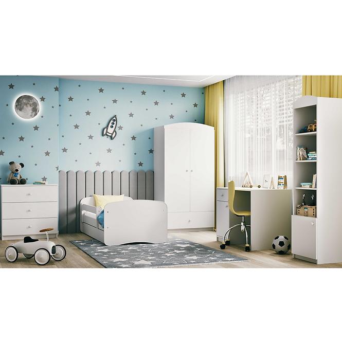 Kinderbett Babydreams weiß 70x140