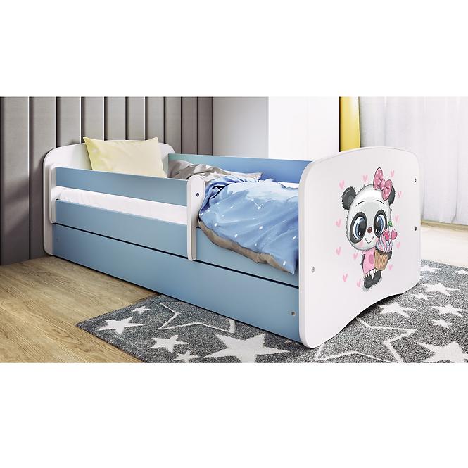 Kinderbett Babydreams blau 70x140 Panda