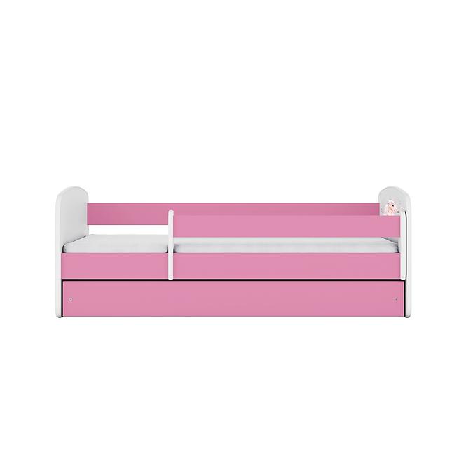 Kinderbett Babydreams rosa 70x140 Pferd