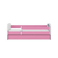 Kinderbett Babydreams rosa 70x140 Waschbär