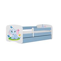 Kinderbett Babydreams blau 70x140 Elefant