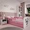 Kinderbett Babydreams rosa 80x160 Panda,5