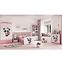 Kinderbett Babydreams rosa 80x160 Panda,6