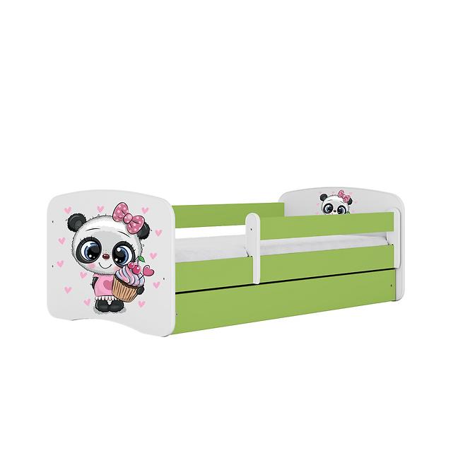 Kinderbett Babydreams grün 80x160 Panda