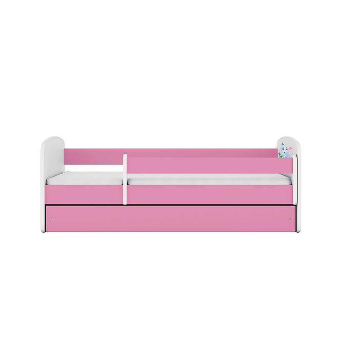 Kinderbett Babydreams rosa 80x160 Elefant