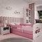 Kinderbett Babydreams rosa 80x160 Feuerwehrauto,5