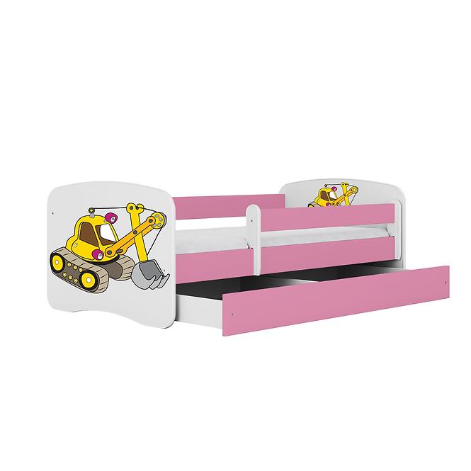 Kinderbett Babydreams+M rosa 70x140 Bagger