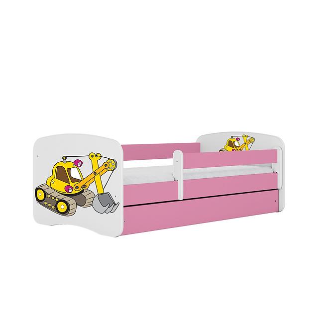 Kinderbett Babydreams+M rosa 80x160 Bagger