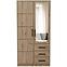 Schrank Kos D2 eiche artisan/spiegel