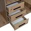 Schrank Kos D3 eiche artisan/spiegel,4