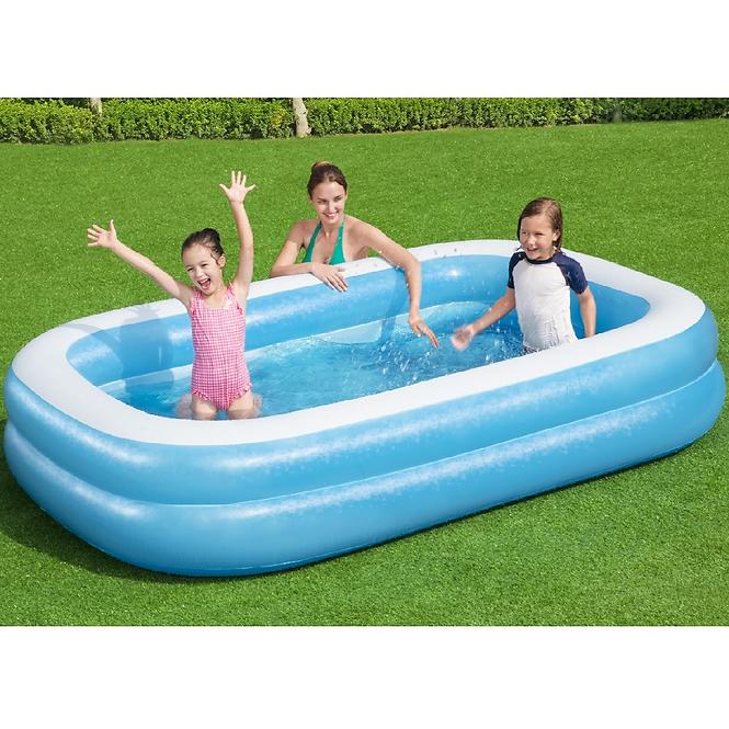 Aufblasbarer Kinderpool 2,62 x 1,75 x 0,51 m 54006