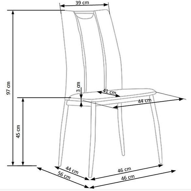 Stuhl W152 grau