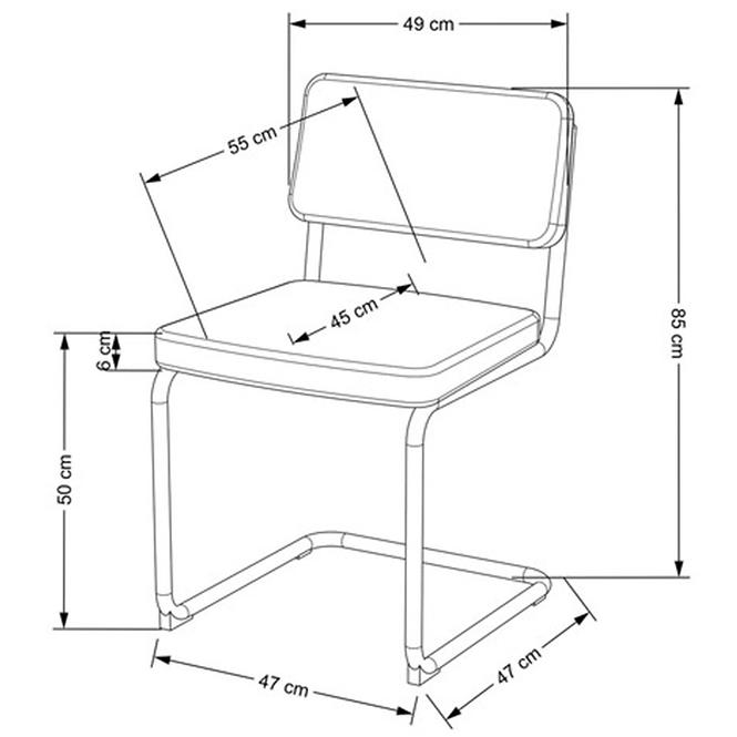 Stuhl W155 grün