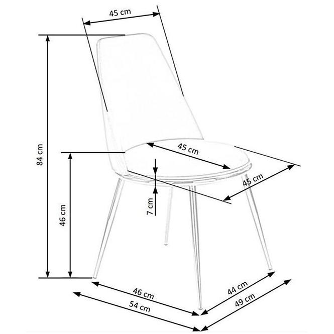 Stuhl W156 schwarz