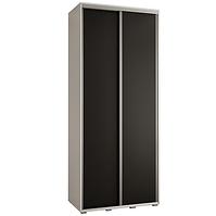 Schrank 45 Canaris 1 120 weiß/schwarz/silver