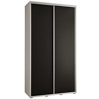 Schrank 45 Canaris 1 130 weiß/schwarz/silver