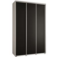 Schrank 45 Canaris 1 170 weiß/schwarz/silver