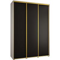 Schrank 45 Canaris 1 180 weiß/schwarz/gold