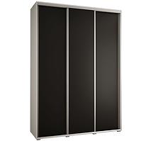 Schrank 45 Canaris 1 180 weiß/schwarz/silver