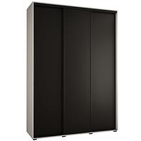 Schrank 45 Canaris 1 190 weiß/schwarz/schwarz