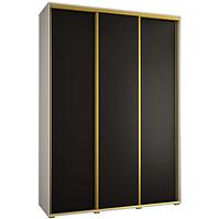 Schrank 45 Canaris 1 200 weiß/schwarz/gold