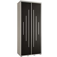 Schrank 45 Canaris 12 100 weiß/schwarz/silver