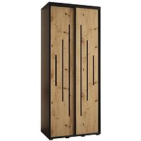 Schrank 45 Canaris 12 120 schwarz/artisan/schwarz