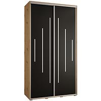 Schrank 45 Canaris 12 140 artisan/schwarz/silver