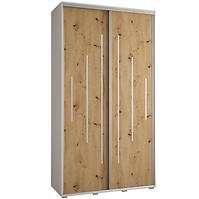 Schrank 45 Canaris 12 140 weiß/artisan/silver