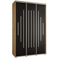 Schrank 45 Canaris 12 170 artisan/schwarz/silver