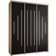 Schrank 45 Canaris 12 190 artisan/schwarz/silver