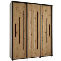 Schrank 45 Canaris 12 200 weiß/artisan/schwarz