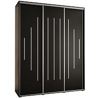 Schrank 45 Canaris 12 200 schwarz/silver